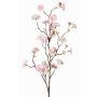 Rama artificial de melocotonero ornamental KENZUN, flores, rosa claro, 110cm, Ø2-6cm