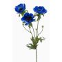 Anémona artificial SUGOL, azul, 75 cm
