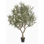 Olivo artificial ZALIKI, tronco artificial, frutos, verde, 250 cm