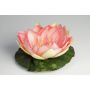 Lírio de agua artificial SCARA, flotante, rosa, 10cm, Ø20cm