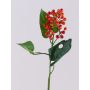 Rama de Sambucus artificial HOLDA, con bayas, naranja, 45cm