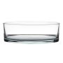 Cuenco de cristal decorativo VERA EARTH, transparente, 8cm, Ø25cm