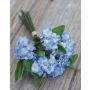 Ramo de flor artificial nomeolvides JOSIE, azul claro, 15cm