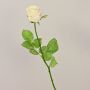 Rosa artificial OPHELIE, rosa-crema, 85cm, Ø7cm