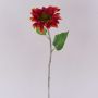 Girasol artificial MARIETTA, rojo, 60cm, Ø14cm