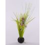 Ornithogalum artificial MANFREDO, bola de tierra, lila-rosa, 40cm
