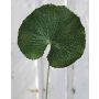 Hoja de geranio artificial HEIDEGARD, verde, 38cm, Ø11cm