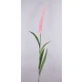 Pennisetum artificial LEBRERO con panículas, rosa, 175cm