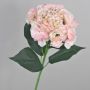 Hortensia artificial ANGELINA, rosa-verde, 70cm, 23cm
