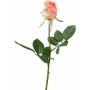 Rosa artificial HOLLY, rosa, 35cm, Ø4cm