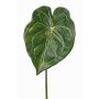 Hoja de Anthurium artificial LUVINA, verde, 65cm