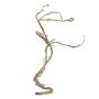 Rama sauce tortuoso espiral artificial JENRIK, verde-marrón, 75cm