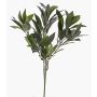 Rama de laurel artificial NAGISA, difícil inflamar, verde, 50cm