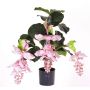 Medinilla artificial LAILANI, rosa, 80cm, Ø20cm