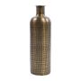 Botella decorativa de metal MAGDALINA, dorada, 46 cm, Ø 13 cm