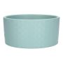 Cuenco de cerámica FERDINANTA con diseño, azul claro mate, 9 cm, 18,5 cm
