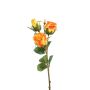 Rama artificial de rosa FREYDE, naranja, 45 cm, Ø 4-5 cm