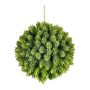 Bola de lúpulo artificial VALKIN con flores, colgante, verde, Ø 18 cm