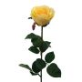 Flor decorativa rosa NORLAN, amarillo claro, 70 cm