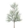 Rama artificial de pino GRAVEL, nevada, blanco-verde, 40 cm