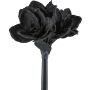Flor de plástico amarilis LIKONE, negra, 65 cm