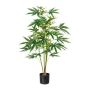 Árbol artificial de cáñamo BUGIN, tronco artificial, verde, 90 cm