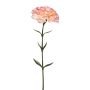 Flor artificial clavel SPORV, rosa, 65 cm
