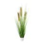 Césped artificial pampa FONZA en maceta decorativa, panículas, marrón-amarillo, 80cm