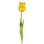 Flor artificial tulipán papagayo DOVLE, amarillo, 45 cm