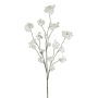 Rama artificial de cerezo japonés VORLUN con flores, blanco, 130 cm