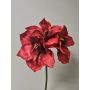 Amaryllis artificial SARNUK, rojo, 80 cm