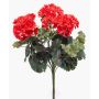 Geranio artificial BAKLIN en varilla, crossdoor, rojo, 40 cm