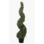Espiral de boj artificial TOM, maceta decorativa, crossdoor, 120cm