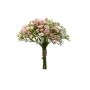 Ramo de gypsophila artificial LITAGO, blanco-rosa, 23 cm