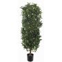 Columna de laurel artificial UNUK, tronco real, 205cm