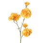 Rama artificial Clavel STURYN, amarillo, 55 cm, Ø 2,5-6 cm