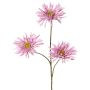 Rama artificial de crisantemo LASDIM, lila, 75cm, Ø11cm