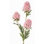 Rama artificial de clavel STERMYN, rosa, 75cm, Ø6,5-8,5cm