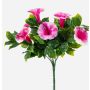 Flor artificial petunia FINVON en varilla, crossdoor, rosa, 27 cm