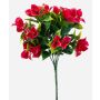 Flor artificial buganvilla SOLTRE en varilla, crossdoor, roja, 30 cm