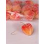 Physalis artificial NAILA, 12 piezas, rojo-naranja, Ø4cm