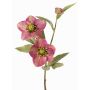 Rama artificial de rosa de Navidad SUNMYN, malva, 55cm, Ø8-10cm