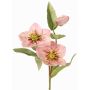 Rama artificial de rosa de Navidad SUNMYN, rosa, 55cm, Ø8-10cm