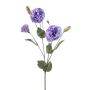 Flor artificial de lisianthus RENARA, morada, 75 cm