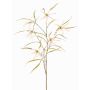 Rama decorativa TYZANS, blanca y verde, 95 cm