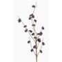 Rama artificial de silfio SILFIO con bayas, violeta oscuro, 95 cm
