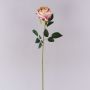 Flor artificial rosa CHERLEN, rosa crema, 60 cm, Ø 10 cm