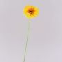 Flor artificial gerbera TEUDELINDE, naranja, 55 cm, Ø 8 cm