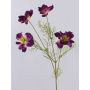 Rama decorativa de flor PRESTIOSA, violeta-verde, 75cm, Ø6-11cm