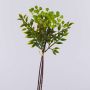Rama artificial de serbal ELNATAN en ramo, frutos, verde, 30 cm